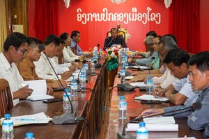 ເມືອງໂຂງ ຮັບຟັງການຊີ້ແຈງ ຕໍ່ຄຳສະເໜີຂອງປະ​ຊາ​ຊົນ