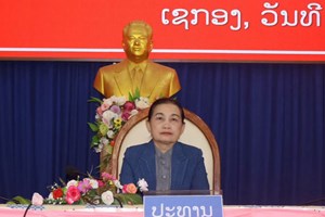 ປກສ ເຊກອງ ສະຫຼຸບການຈັດຕັ້ງປະຕິບັດການແກ້ໄຂບັນຫາຢາເສບຕິດ