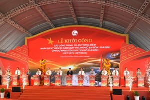 ນະ​ຄອນໂຮ່​ຈິມິນ ເລີ່ມ​ລົງ​ມື​ກໍ່​ສ້າງ 8 ກິດ​ຈະກຳ ໂຄງ​ການ​ຈຸດ​ສຸມ