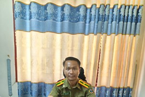 ປກສ ເມືອງສາມັກຄີໄຊ ສຸມໃສ່ແກ້ໄຂບັນຫາຢາເສບຕິດ