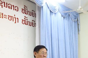 ສູນ 523 ສຳເລັດການເຜີຍແຜ່ເຊື່ອມຊຶມກົດລະບຽບຂອງກອງທັບປະຊາຊົນລາວ