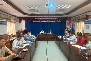 ເຊກອງ ປະເມີນຜົນການຈັດຕັ້ງປະຕິບັດແຜນຜັງເມືອງ ແລະ ສໍາຫຼວດຄວາມຕ້ອງການດ້ານໂຄງລ່າງພື້ນຖານ