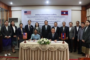 ສສກ - ສະຫະລັດ ອາເມຣິກາ ສືບຕໍ່ຮ່ວມມືໂຄງການສົ່ງເສີມການສອນພາສາອັງກິດ  ໄລຍະ 2 ປີ