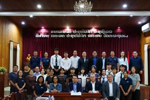 ນັກສຶກສາ 3 ປະເທດ ທັດ​ສະ​ນະ​ສຶກ​ສາ ການປະຕິບັດວຽກຂອງອົງການ IFAD