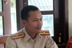 ກອງຈາລະຈອນ ປກສ ເມືອງໂຂງ ສຶກສາອົບຮົມກຸ່ມໄວໜຸ່ມດັດແປງສະພາບເຕັກນິກ
