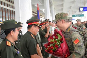ຊ່ຽວຊານແພດ ຂະບວນລົດໄຟສັນຕິພາບ 2026 ກອງທັບປົດປ່ອຍປະຊາຊົນຈີນ  ເດີນທາງເຖິງ ນວ
