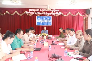 ແກ່ນທ້າວ ກຽມຄວາມພ້ອມຈັດງານແຂ່ງຂັນກິລາຊ່ວງເຮືອ ປະຈໍາປີ 2026