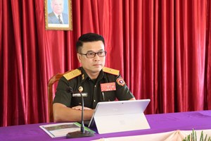 ກອງພັນ 629 ປາຖະກະຖາ ວັນສ້າງຕັ້ງກອງພົນທີ 2 ຄົບຮອບ 45 ປີ