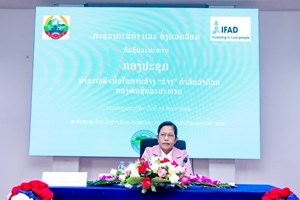 ກອງປະຊຸມຄະນະຮັບຜິດຊອບສ້າງຮ່າງດໍາລັດ ວ່າດ້ວຍ ກອງທຶນຊົນລະປະທານ