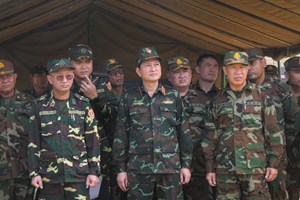 ກອງປະຊຸມປຶກສາຫາລື ແລະ ເອກະພາບແຜນການ ເຝິກຊ້ອມກອບກູ້ໄພພິບັດຮ່ວມ 3 ກອງທັບ