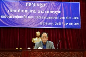 ຫຼວງພະບາງ ກຳນົດທິດທາງພັດທະນາຊົນນະບົດ ແລະແກ້ໄຂຄວາມທຸກຍາກ