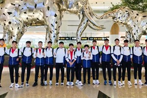 ນັກກິລາທີມຊາດລາວ U15 ເຂົ້າຮ່ວມບານເຕະເຍົາວະຊົນໂລກ 2026 ທີ່ອາແຊັກໄບຊານ