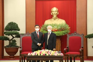 ປະ​ທານ​ສະ​ພາ​ແຫ່ງ​ຊາດ ສຳ​ເລັດການຢ້ຽມຢາມສັນຖະວະໄມຕີ ສສ ຫວຽດນາມ