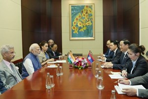 ລາວ-ອິນເດຍ ລົງນາມເອກະສານຮ່ວມມືສໍາຄັນຫຼາຍສະບັບ