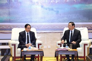 ນາຍົກລັດຖະມົນຕີ ລາວ-ຫວຽດນາມ ພົບປະ ທີ່ ນະຄອນຫຼວງວຽງຈັນ