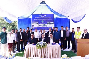 ມອບ-ຮັບ ໂຄງການຟື້ນຟູ-ສ້ອມແປງຊົນລະປະທານຫ້ວຍເດື່ອ ແລະ ຫ້ວຍໝາກຮຽວ