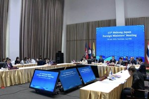 ກອງປະຊຸມລັດຖະມົນຕີຕ່າງປະເທດຂອບການຮ່ວມມືຄູ່ຮ່ວມແມ່ນໍ້າຂອງ-ຍີ່ປຸ່ນ ຄັ້ງທີ 15