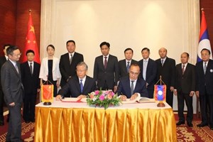 ຄະນະຜູ້ແທນ ຍຸຕິທໍາ ແຫ່ງ ສປ ຈີນ ເຄື່ອນໄຫວຢ້ຽມຢາມ ແລະ ເຮັດວຽກຢູ່ ສປປ ລາວ