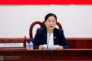 ກອງປະຊຸມຄົບຄະນະບໍລິຫານງານພັກ ຄັ້ງທີ 10 ສະໄໝທີ IV ອົງຄະນະສານປະຊາຊົນສູງສຸດ