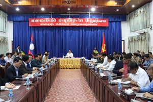 ທ່ານນາຍົກລັດຖະມົນຕີ ພົບປະໂອ້ລົມ ຕໍ່ການນຳຫຼັກແຫຼ່ງແຂວງບໍລິຄຳໄຊ