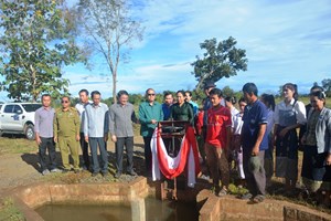 ແຂວງສາລະວັນ ເປີດລະດູການຜະລິດລະດູແລ້ງ 