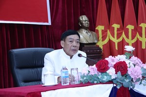 ກະຊວງພາຍໃນເຊື່ອມຊຶມເອກກະສານກະກຽມດຳເນີນກອງປະຊຸມໃຫຍ່3ຂັ້ນຂອງພັກ