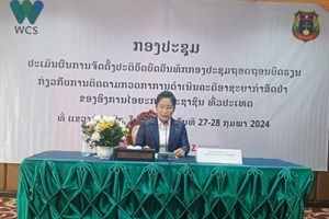 ອອປສ ປະເມີນຜົນການຈັດຕັ້ງປະຕິບັດ ການດໍາເນີນຄະດີອາຊະຍາກໍາສັດປ່າ