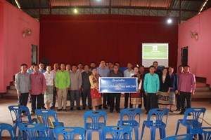 ແກ່ນທ້າວ ປະກາດ 3 ບ້ານເປັນບ້ານຂຽວສະອາດງາມຕາ.