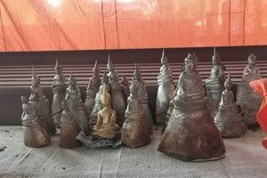 ປະຊາຊົນບ້ານນາສອບ ພົບເຫັນພະພຸດທະຮູບເກືອບ 20 ອົງ