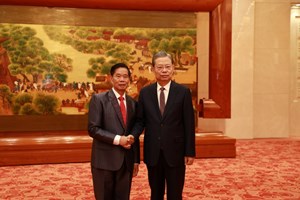 ຄະນະຜູ້ແທນຂັ້ນສູງ ສນຊ ສໍາເລັດການເຄື່ອນໄຫວຢ້ຽມຢາມ ສປ ຈີນ