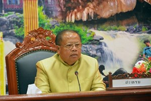 ສາລະວັນ ຫາລືວຽກງານສົ່ງເສີມຜະລິດຕະພັນ ຕິດພັນກັບການທ່ອງທ່ຽວ ແລະ ການສະໜອງແຮງງານໄປ ສເກົາຫຼີ