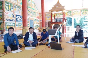 ບ້ານຫຼິ່ງຊັນ ໄດ້ຮັບການຝຶກອົບຮົມວຽກງານທ່ອງທ່ຽວແບບປະຊາຊົນມີສ່ວນຮ່ວມ