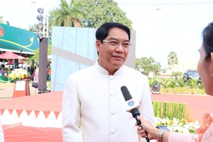 ຈົ່ງຮ່ວມເປັນເຈົ້າພາບ ຮັກສາຄວາມສະຫງົບ ຄວາມເປັນລະບຽບຮຽບຮ້ອຍໃນງານບຸນພະທາດຫຼວງ