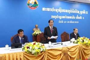 ກອງປະຊຸມສະໄໝສາມັນເທື່ອທີ 6 ຂອງສພຂ ບໍລິຄຳໄຊ ຊຸດທີ II ເປີດຂຶ້ນຢ່າງເປັນທາງການ