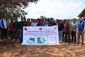 ເມືອງນອງ ຈັດຕັ້ງປະຕິບັດ ລົງວັນແທກຕອນດິນເພື່ອອອກສິດນຳໃຊ້ດິນທຳການຜະລິດໃຫ້ປະຊາຊົນ.