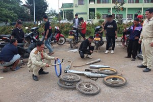 ໜຶ່ງປີຜ່ານມາ ຫຼວງນ້ຳທາ ອຸບັດຕິເຫດຕາມທ້ອງຖະໜົນຫຼຸດລົງ