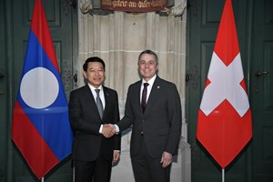 ລາວ-ສະວິດ ສືບຕໍ່ຮັດແໜ້ນ ແລະ ເສີມຂະຫຍາຍການພົວພັນຮ່ວມມື