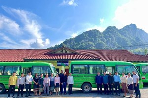 ໄຊສົມບູນ ເປີດບໍລິການຂົນສົ່ງໂດຍສານບໍ່ເສຍຄ່າ 