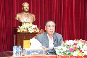 ແຂວງໄຊຍະບູລີສະຫຼຸບວຽກງານແຂ່ງຂັນແລະຍ້ອງຍໍປະຈໍາປີ