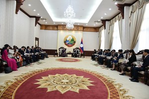 ນາຍົກລັດຖະມົນຕີ ຕ້ອນຮັບລັດຖະມົນຕີກະຊວງພາຍໃນ ສສ ຫວຽດນາມ