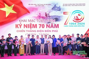 ເປີດສັບປະດາຟິມຮູບເງົາສະເຫຼີມສະຫຼອງ 70 ປີແຫ່ງວັນໄຊຊະນະດຽນບຽນຝູ້