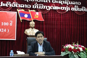 ກະຊວງຍຸຕິທຳ ປາຖະກະຖາວັນເກີດປະທານ ຄຳໄຕ ສີພັນດອນ ຄົບຮອບ 100 ປີ