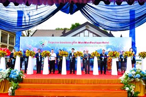 ໂຮງແຮມມ່ວນມ່ວນບູຕິກ ຄຸນນະພາບບໍລິການລະດັບ 5 ດາວ ໄດ້ເປີດທົດລອງບໍລິການ