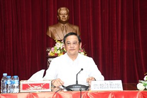 ນາຍົກລັດຖະມົນຕີແຫ່ງ ສປປ ລາວ ຢ້ຽມຢາມ ແລະ ເຮັດວຽກທີ່ແຂວງໄຊຍະບູລີ