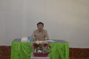 ຊຽງຮ່ອນ ປຶກສາຫາລືການປູກພືດລະດູແລ້ງປະຈຳສົກປີ 2023-2024