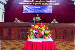 ກອງປະຊຸມຜູ້ບໍລິຫານການສຶກສາ ແລະ ກິລາ ທົ່ວເມືອງບໍ່ແຕນ