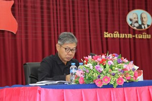 ເຈົ້າແຂວງຫຼວງນໍ້າທາ ລົງເຮັດວຽກຢູ່ເມືອງສີງ