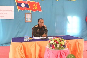 ກອງພັນໃຫຍ່ 202 ປະກາດການຈັດຕັ້ງ ແລະ ເລື່ອນຊັ້ນໃຫ້ນາຍທະຫານ