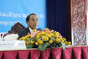 ທ່ານ ບຸນທອງ ຈິດມະນີ ເນັ້ນໃຫ້ແມ່ຍິງເອົາໃຈໃສ່ຫຼາຍບັນຫາສໍາຄັນ