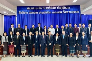 ຝຶກອົບຮົມວິທີວິທະຍາໃຫ້ແກ່ພະນັກງານ ກຕທ,ຄຕພ ແລະ ບັນດາກະຊວງອ້ອມຂ້າງສູນກາງ